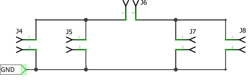 Audio side panel filter bench schematic