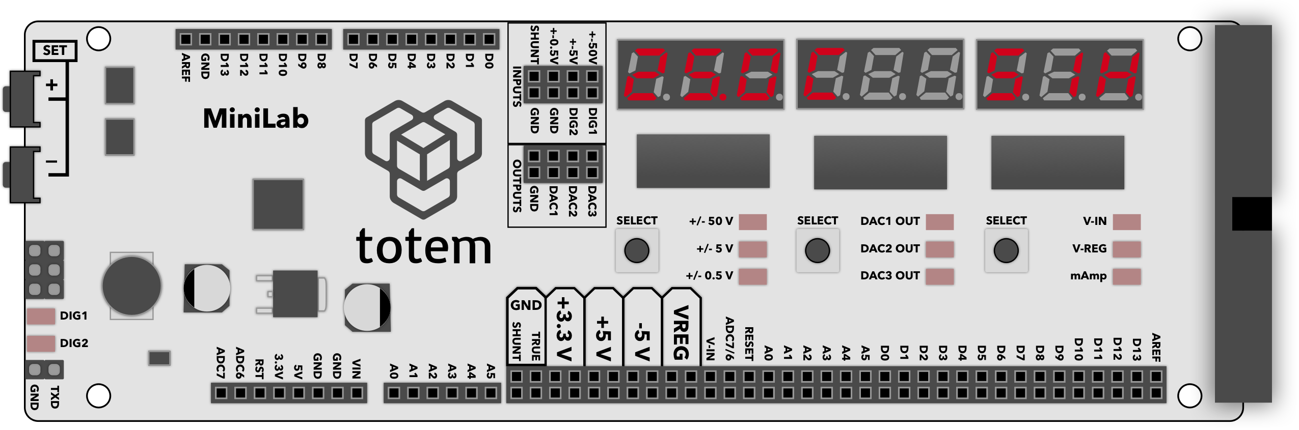 Mini Lab LabBoard DHT11 mode