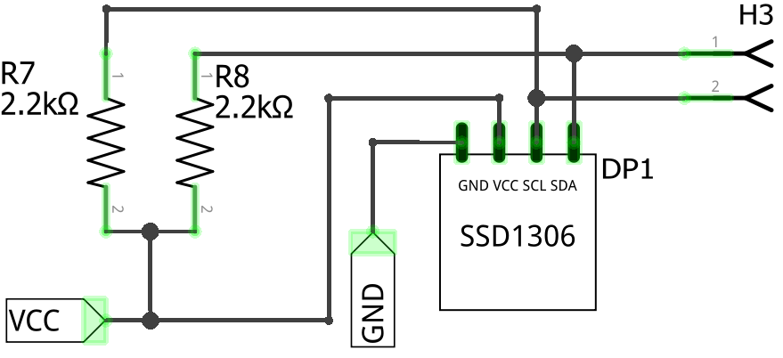 Sensor side panel display schematic