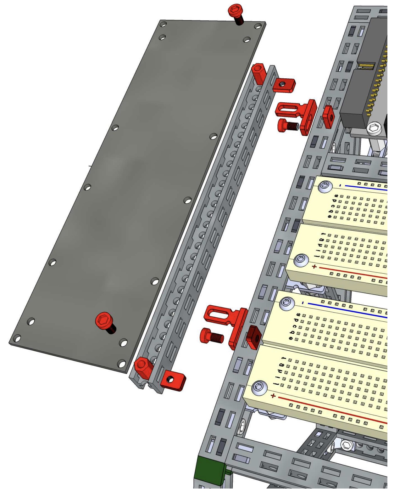 Side panel mounting