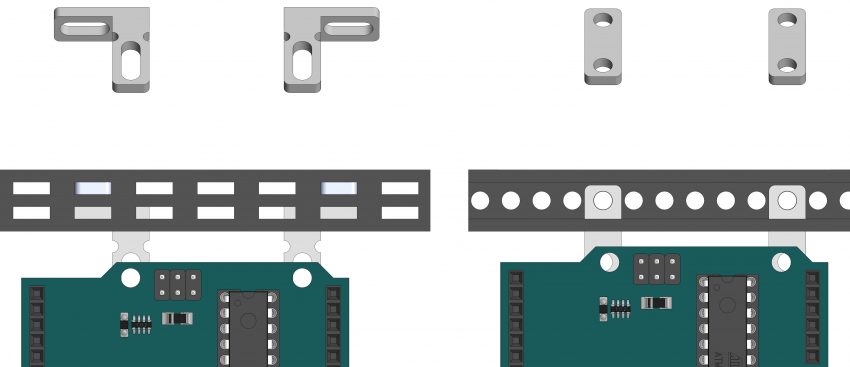 Oblong holes vs circular